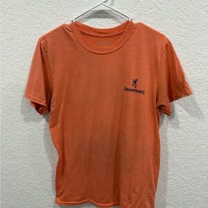 Browning Orange Short Sleeve Tee